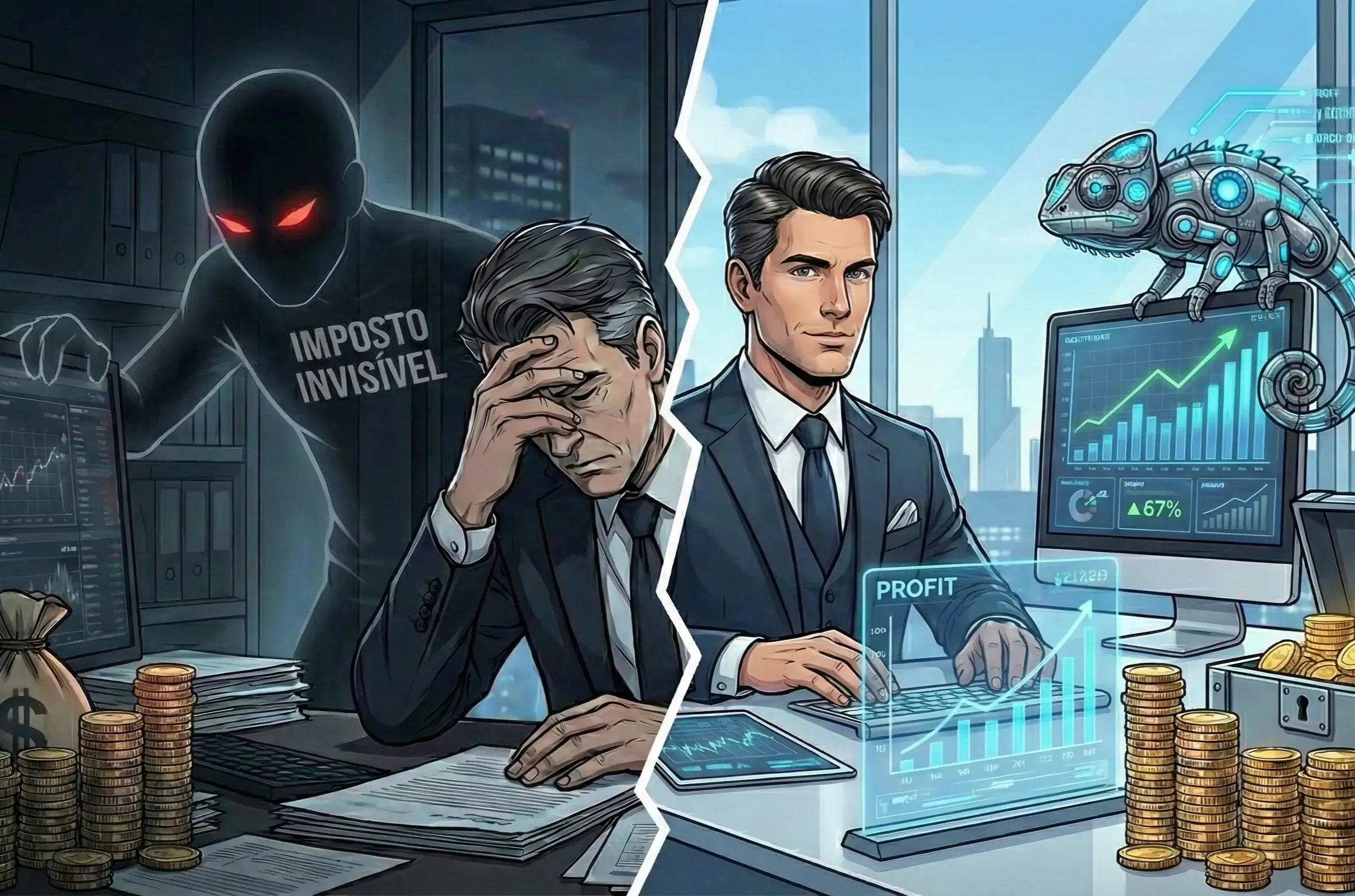 O "Imposto Invisível" de Compras: Você sabe quanto sua empresa perde hoje por não investir em tecnologia?